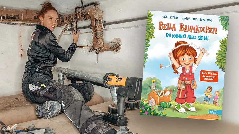 Sandra Hunke inkl. eines Kinderbuches Bella Baumädchen
