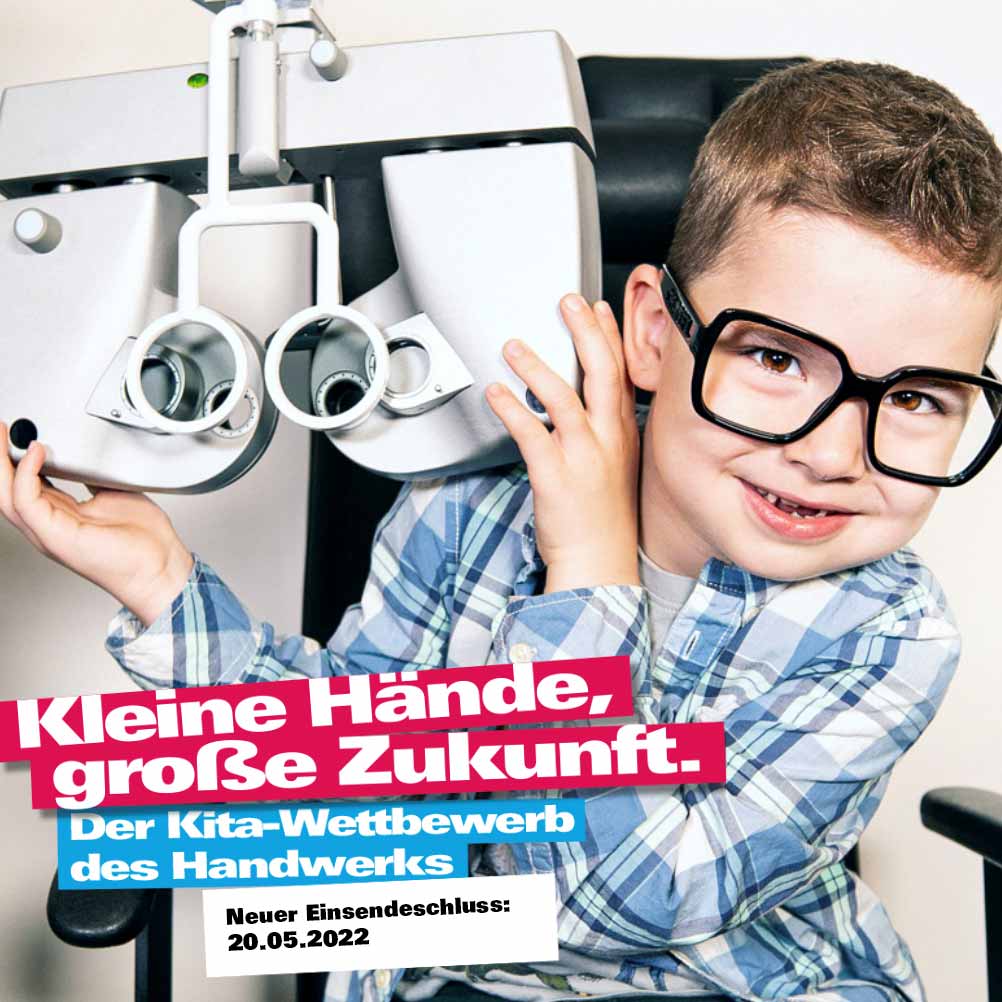 Kind Augenoptiker Werkzeug